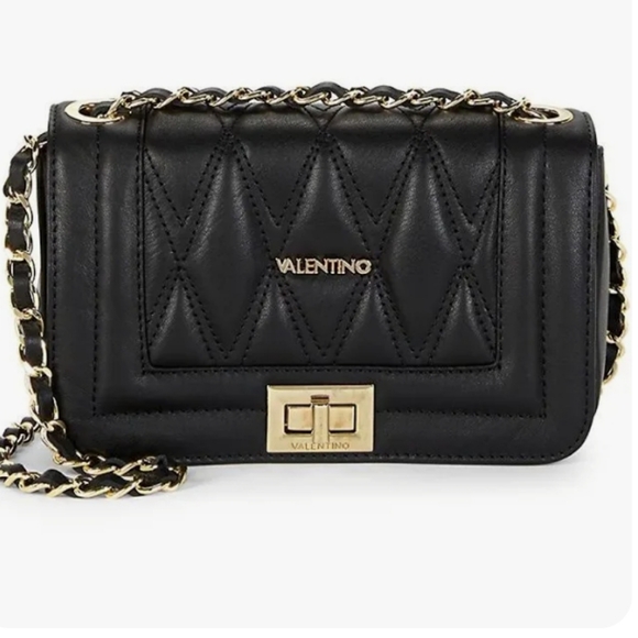 Valentino by Mario Valentino Beatriz D Leather Shoulder Bag